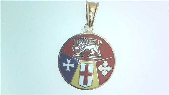 Pendentif Arcadia Homme Mare in Or jaune REP.MARINARE SMA P UZ/C 9.60 G - REP.MARINARE SMA P UZ/C 9.60 G